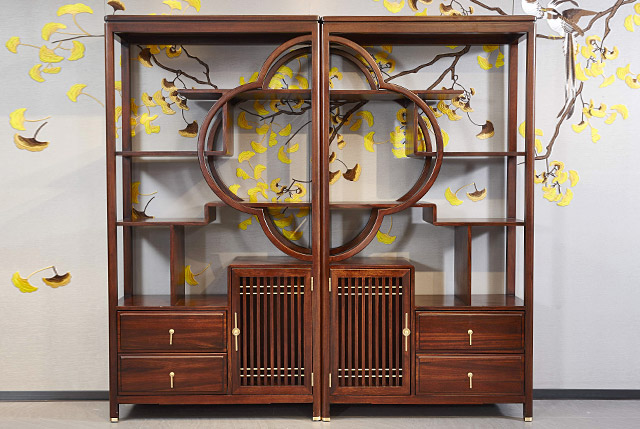 唐明雅居新中式家具家居裝修離不開的綠植，該